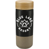 Arlo Ceramic Tumbler with Bamboo lid 11oz