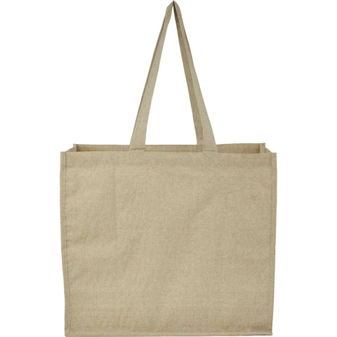 Laminated Cotton Shopper Tote