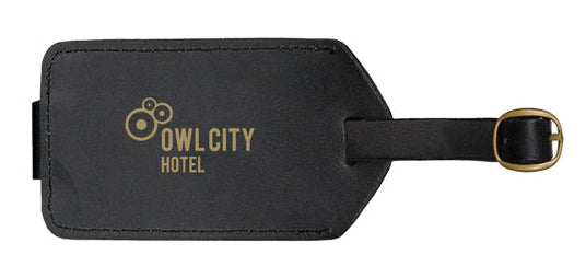 Leather Luggage Tag