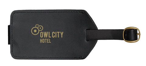 Leather Luggage Tag