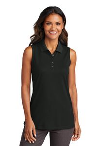 Port Authority® Ladies Dry Zone® UV Micro-Mesh Sleeveless Polo Shirt