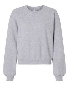 American Apparel® ReFlex Women's Fleece Crewneck Sweatshirt