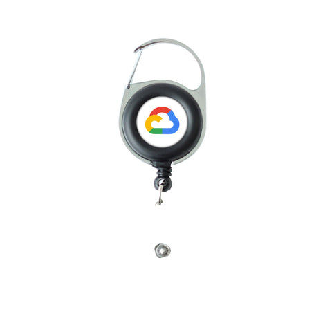 Full Color Carabiner Badge Reel