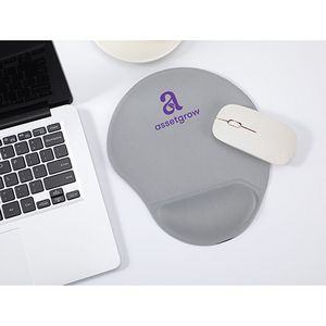 Wave Non-Slip Mouse Pad with Gel Wrist Rest