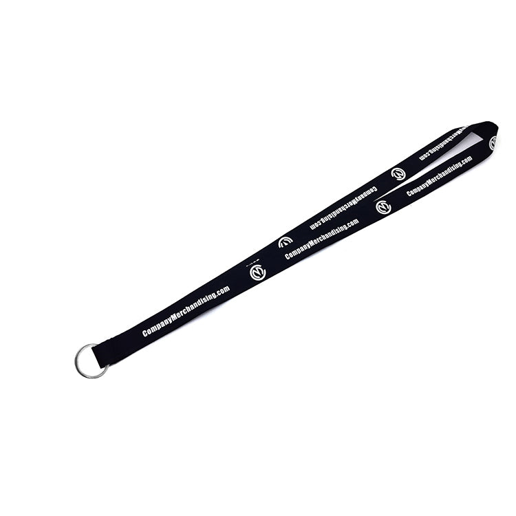 1/2" Nylon Lanyards W/Split Key-Ring