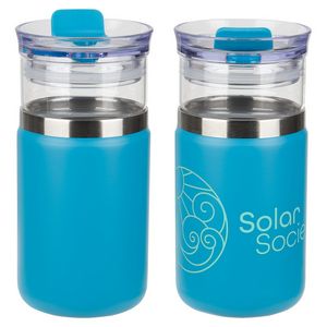 Tamari 12 oz Glass Tumbler & Vacuum Insulated Cooler
