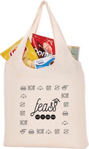 Lightweight All-Purpose 5oz Cotton Canvas Tote Bag