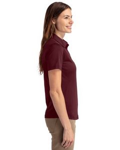 Cutter & Buck Prospect Eco Textured Stretch Recycled Womens Short Sleeve Polo
