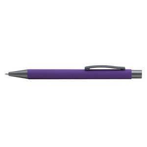 Bowie Softy w/Rubberized Finish - ColorJet - Full Color Metal Pen