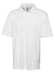 Cutter & Buck CB Drytec Genre Textured Solid Mens Polo