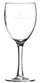 Pinot 8.5oz clear wine glass - Etched