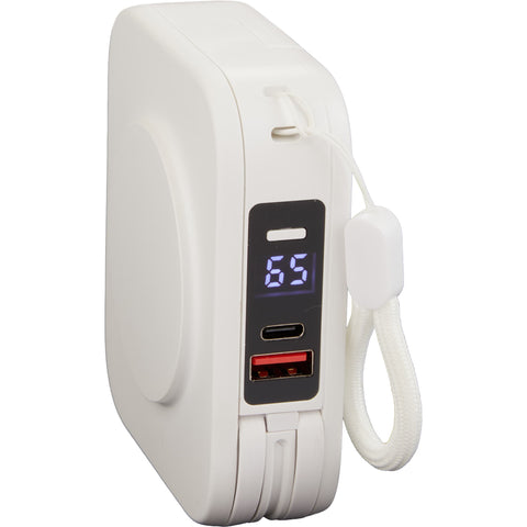 UL Listed 10000 mAh MagClick™ Power Bank with Plug