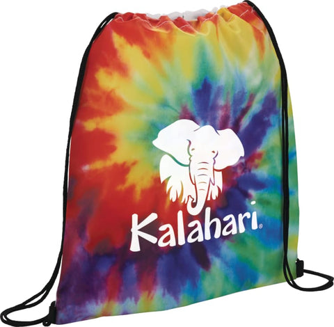 Tie Dye Drawstring Bag