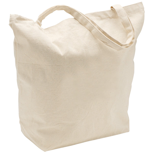 10 oz Cotton Canvas Tote Bag: 20" W X 17.5" H: 20" W x 17.5" H