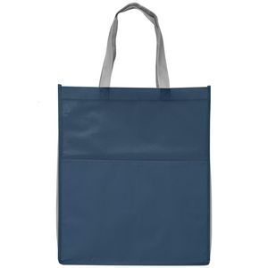 Rome RPET - Recycled Non-Woven Tote with 210 D Pocket