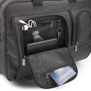 Bugatti Warren Business Case on Wheels w/Bottom Grip Handle