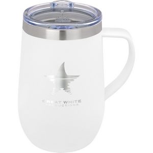 White/Silver/Clear Logo Front View