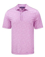 Cutter & Buck Pike Eco Flora Print Recycled Mens Big & Tall Polo