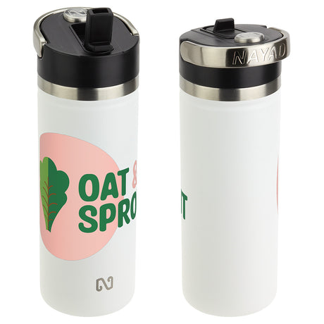 NAYAD® Ranger 18 oz Stainless Double-wall Bottle with Flip-Top Spout