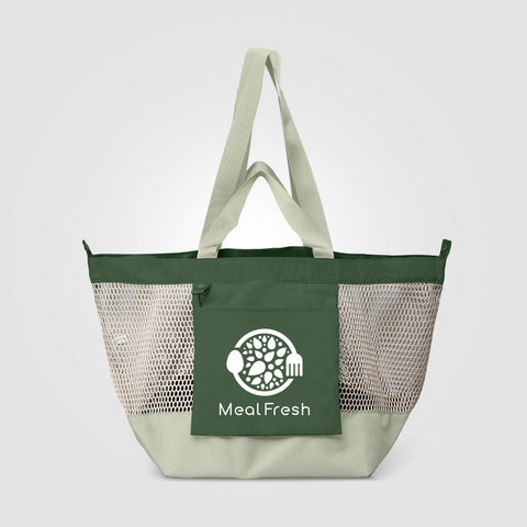 Neri Recycled Mesh Foldable Tote Bag - 45L