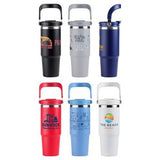 000744 SENSO® Venture DuoFlow 30 oz Vacuum Insulated Stainless Steel Travel Tumbler