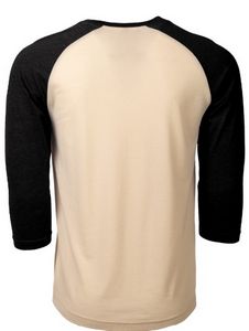 Black/Oatmeal Beige Blank Back