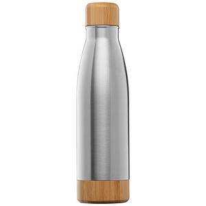 Ibiza Bamboo - 21 oz. Double-Wall Stainless Bottle - Laser