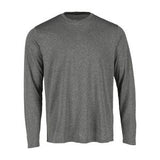 Heather Charcoal Gray Blank