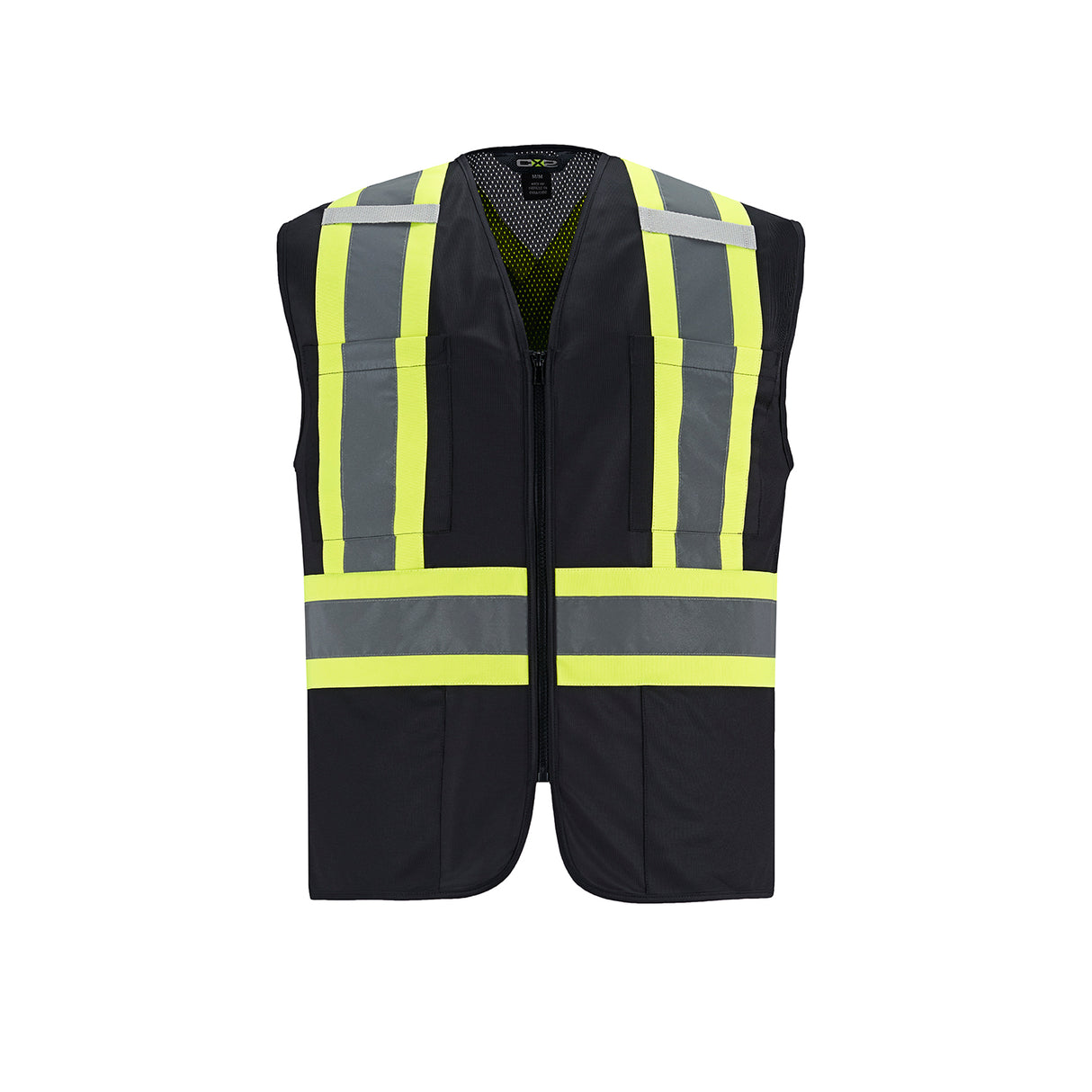 Scout Adult Tricot Hi-Vis Zipper Front Vest