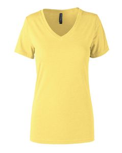 PRIMEASE® Ladies' Short Sleeve V-Neck Tee Shirt