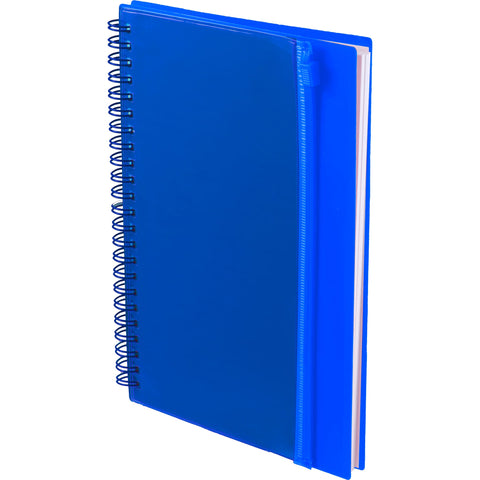 5.5'' x 8.5'' Spiral Notebook with Clear Pocket