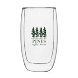 Barista Collection, 13.4oz double wall clear Borosilicate Glass Latte Macchiato tumbler