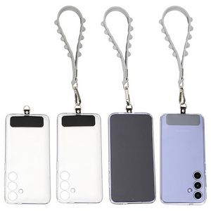2-in-1 Push Pop Stress Reliever Phone and Keychain Wristlet