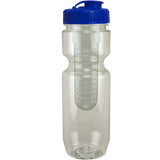 Clear/Royal Blue Lid