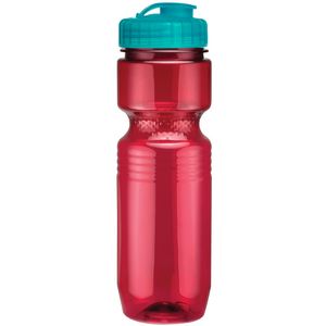 26 Oz. Translucent Jogger Bottle with Flip Top Lid