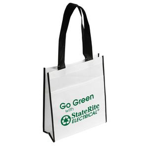 000660 Peak Non-Woven Tote Bag with Pocket