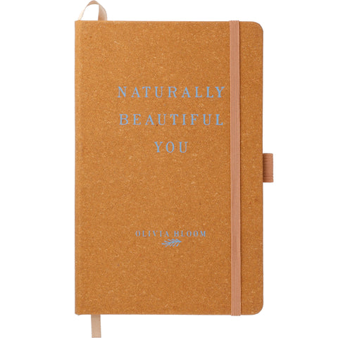 5.5'' x 8.5'' FSC® Mix Recycled Leather Bound Journal