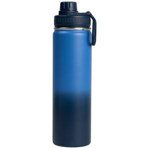 Alaska Ombre - 24 oz. Stainless Steel Double Wall Water Bottle - Laser