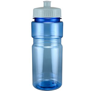 20 Oz. Translucent Recreation Bottle w/ Push Pull Lid