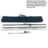 13' Medium Feather Flag Kit, Full Color Graphics One Side, Outdoor Spike base and Bag Included