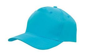 Breathable Poly Twill Cap w/5 Panel Profile