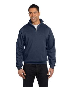 Jerzees Adult NuBlend® Quarter-Zip Cadet Collar Sweatshirt