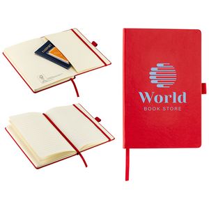 Elan Hardcover FSC® Journal with Pen Loop and Inner Pocket