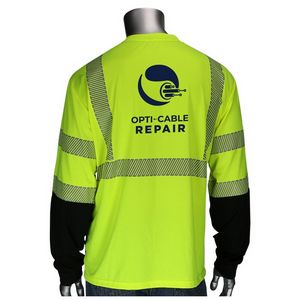 Class 3 Long Sleeve Black Bottom Front T-Shirt