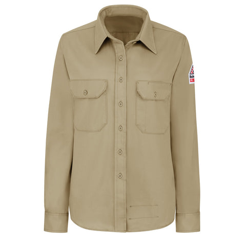 Bulwark Women's Midweight FR Dress Uniform Shirt - CAT 2