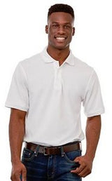 Men's BELMONT Short Sleeve Pique Polo