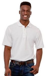 Men's BELMONT Short Sleeve Pique Polo