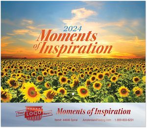 Moments Of Inspiration Stapled Wall Calendar