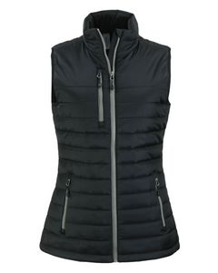 Clique Valhalla Full Zip Womens Puffer Vest