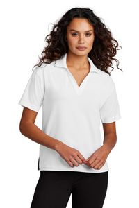 MERCER+METTLE™ Women's Stretch Jersey Polo Shirt